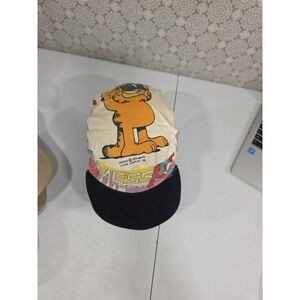 Vintage 1978 Garfield Do Not Mess With The Kiddo Kids Painters Cap Hat
READ